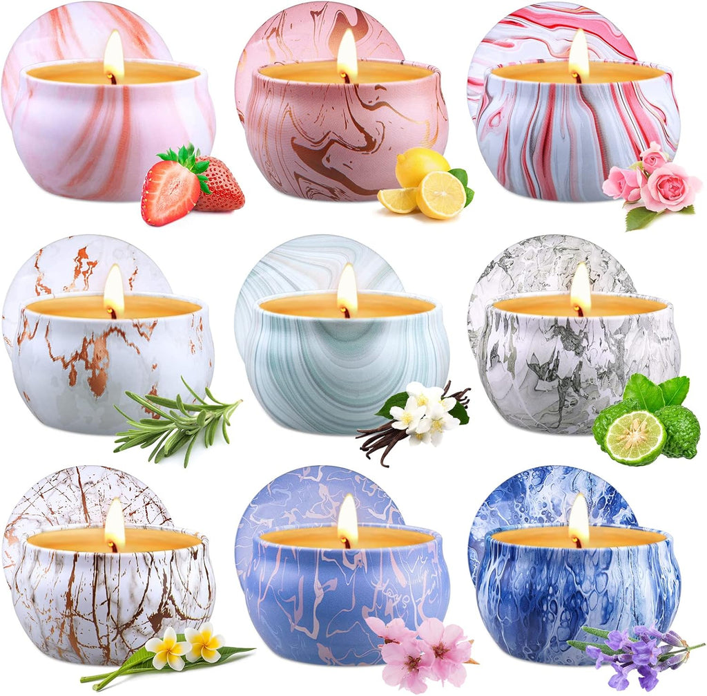 Soy Wax Metal Scented Candle - View 8