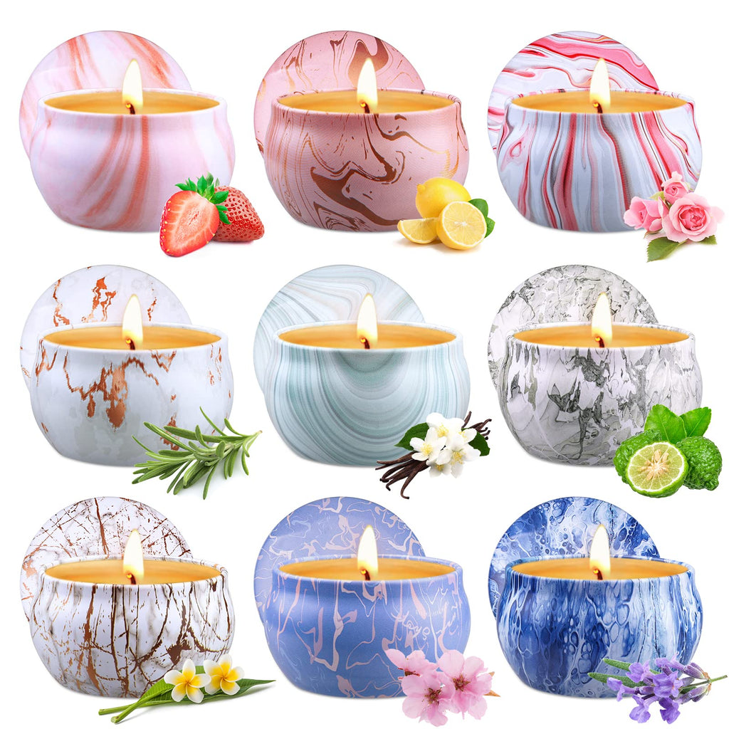 Soy Wax Metal Scented Candle