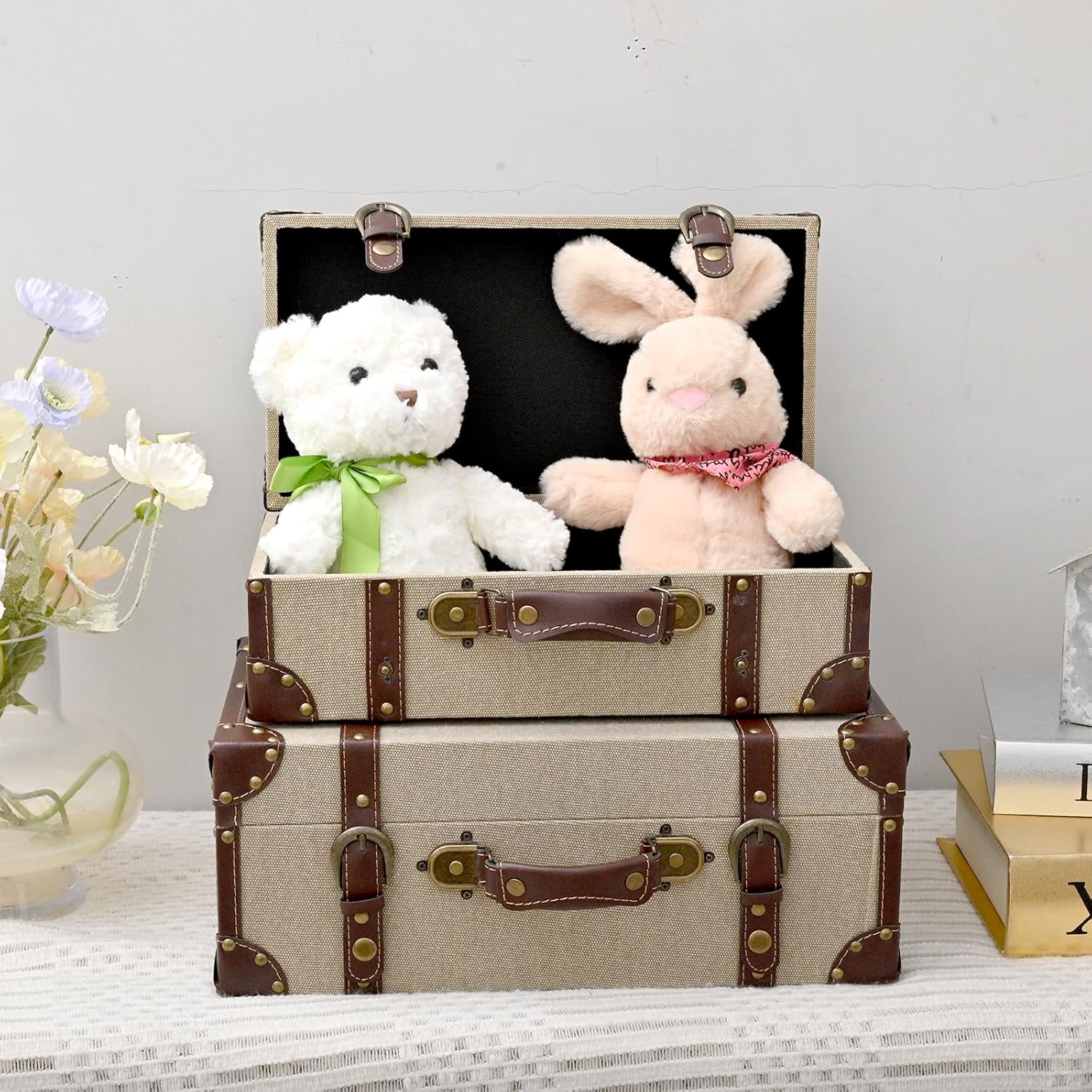 Linen Beige Home Decor — 16.54" - View 4