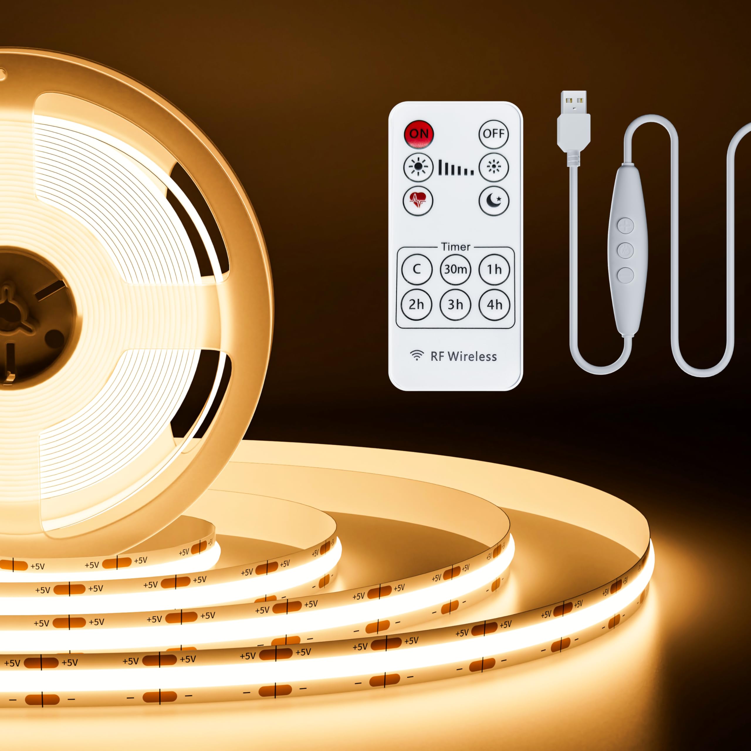 Dimmable Metal LED Strip Lights