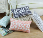 Embroidered Boho Beige Throw Pillow Cover — 20" - View 7