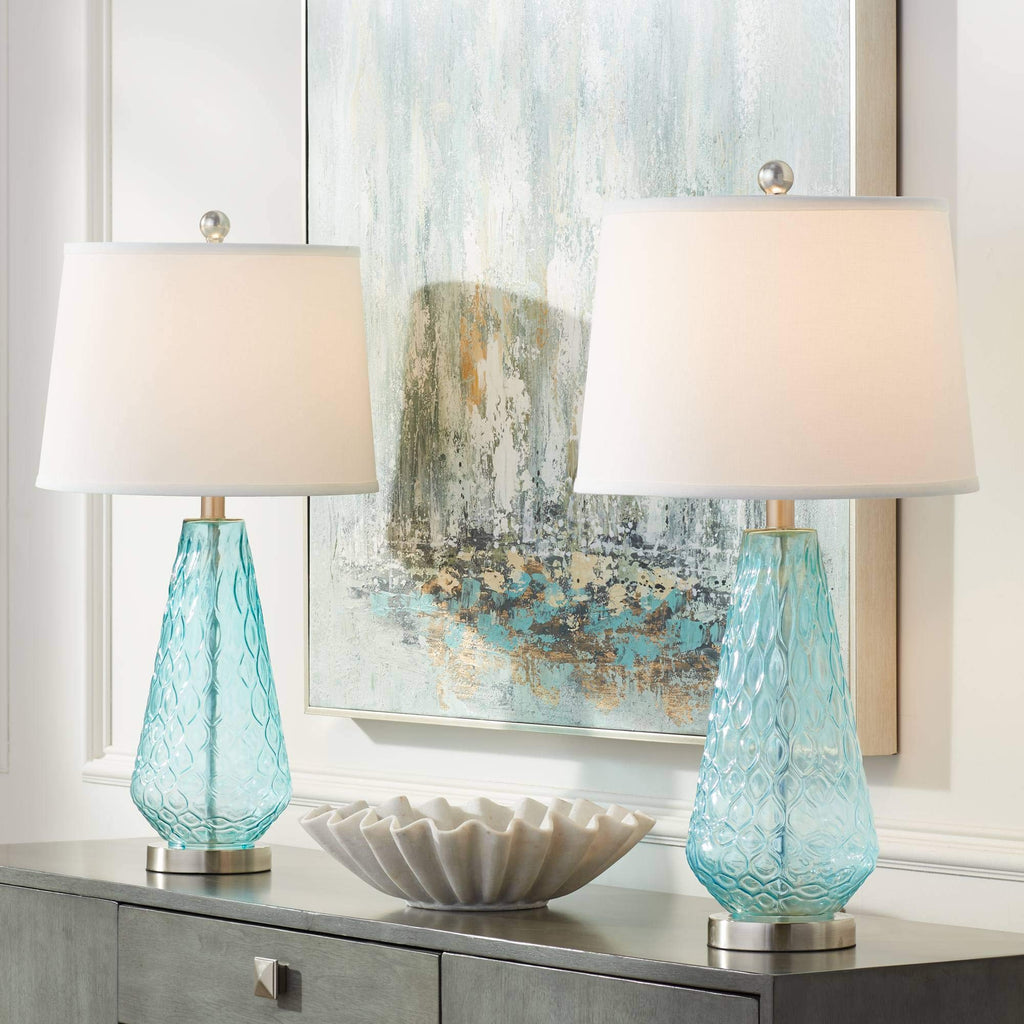 Modern Metal Table Lamp — 27.5"