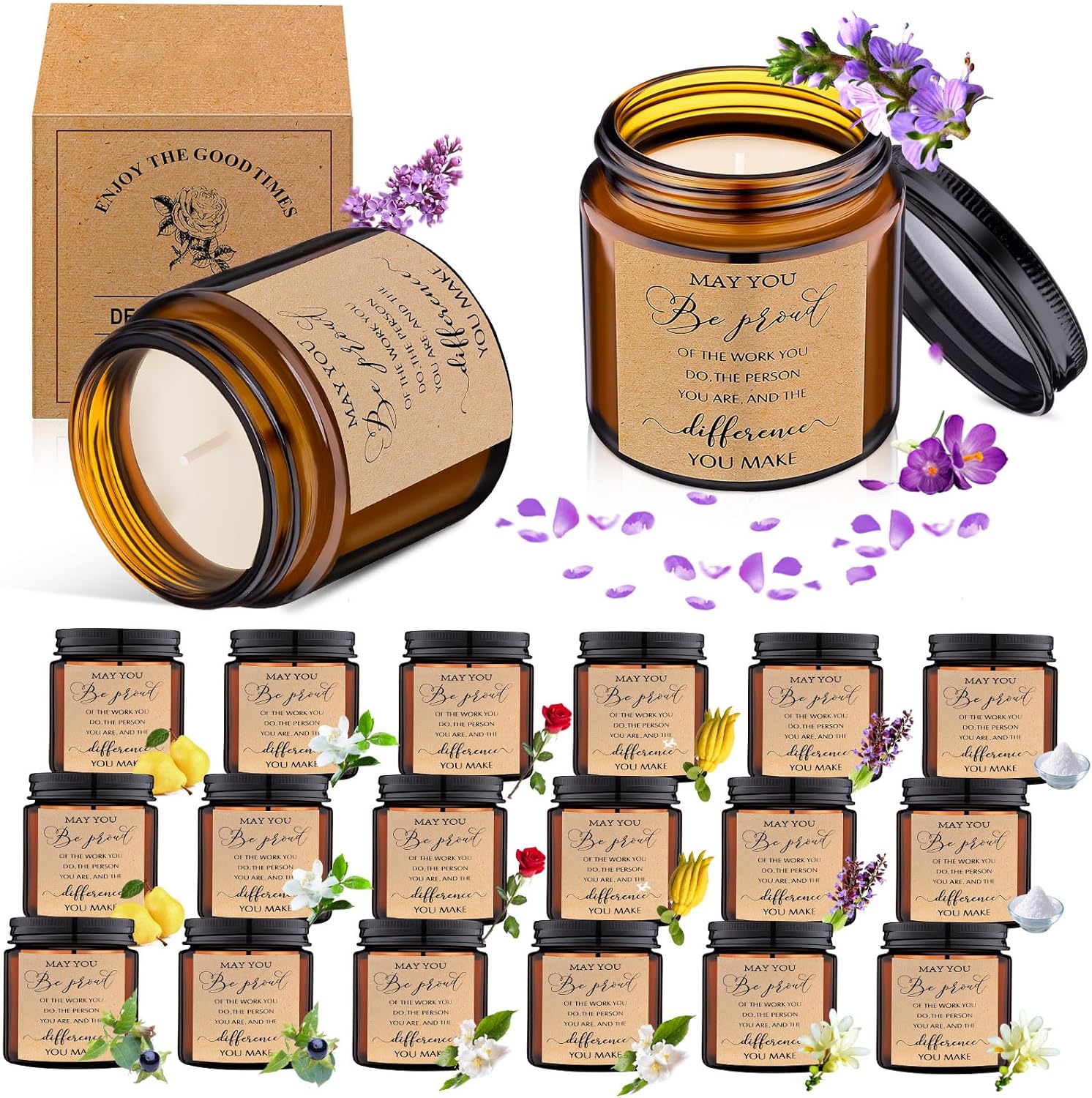 Scented Wax Candle — Classic