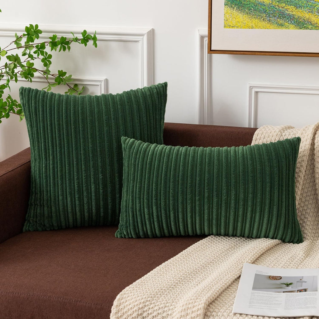 Lumbar Boho Beige Pillow Cover — 20" - View 4