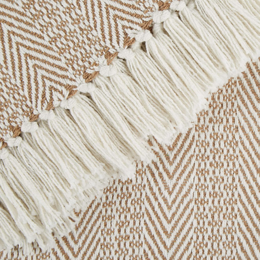 Beige Throw Pillow — 60" - View 3