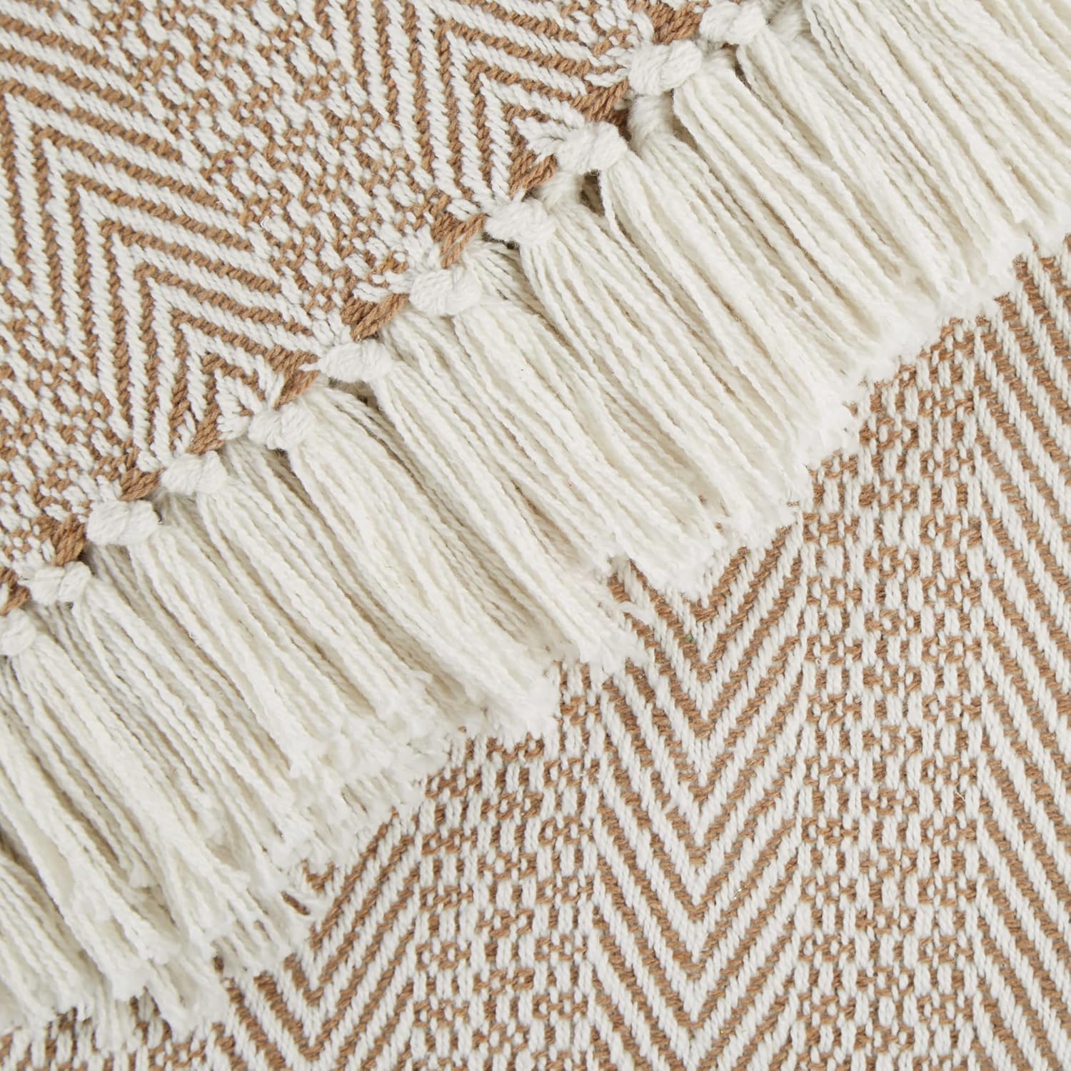 Beige Throw Pillow — 60" - View 3