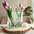 Blue Flower Vase — 10" - View 2