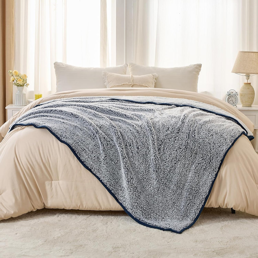Boho Beige Throw Pillow — 50" - View 8