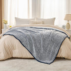 Boho Beige Throw Pillow — 50" - View 8