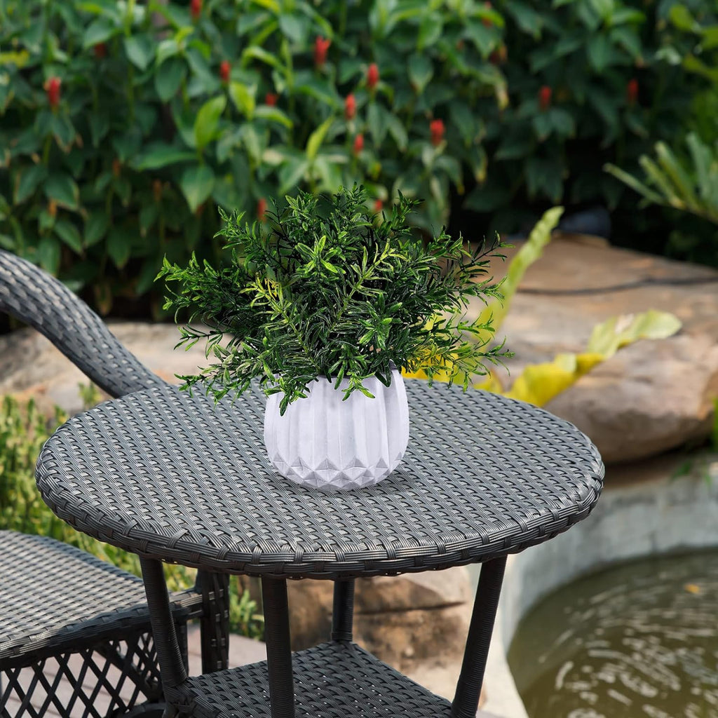 Modern Wood Artificial Plant - View 5