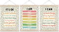Framed Boho Fabric Wall Decor — 16" — Boho Inspirational 1