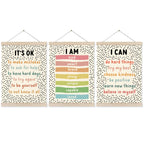 Framed Boho Fabric Wall Decor — 16"