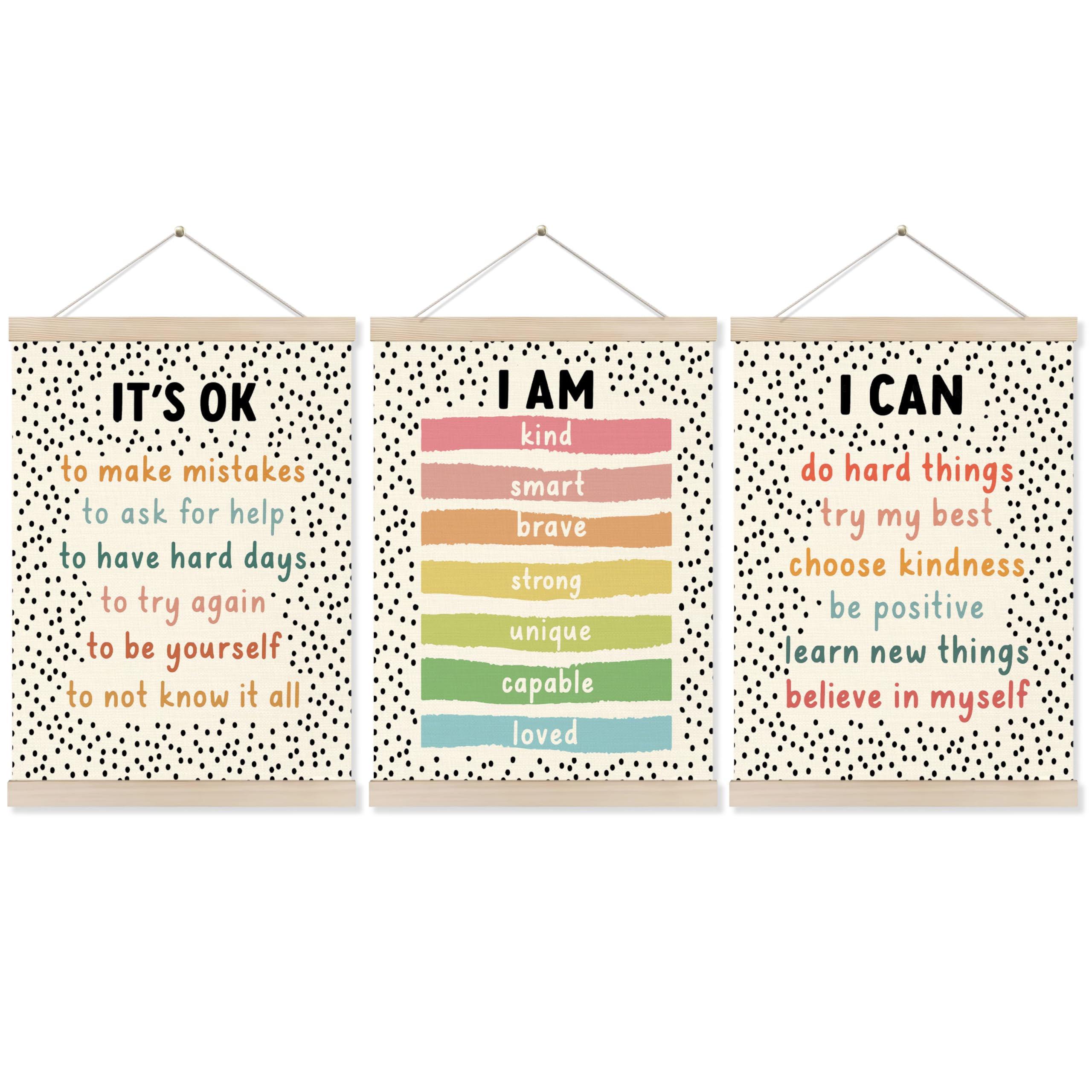 Framed Boho Fabric Wall Decor — 16"