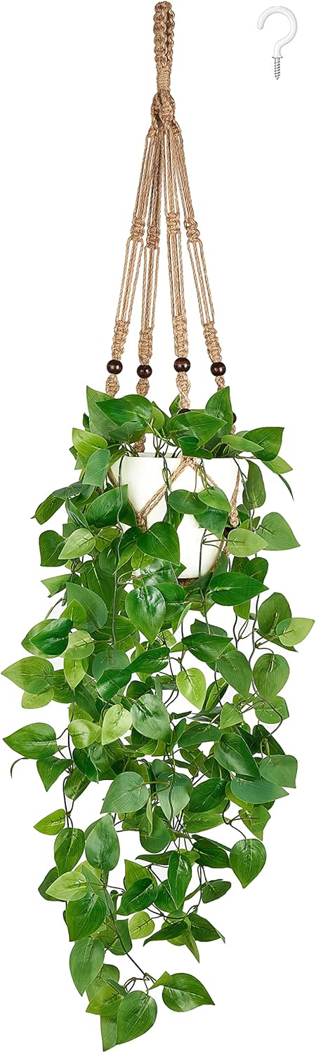 Boho Black Artificial Plant — 1