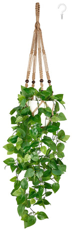 Boho Black Artificial Plant