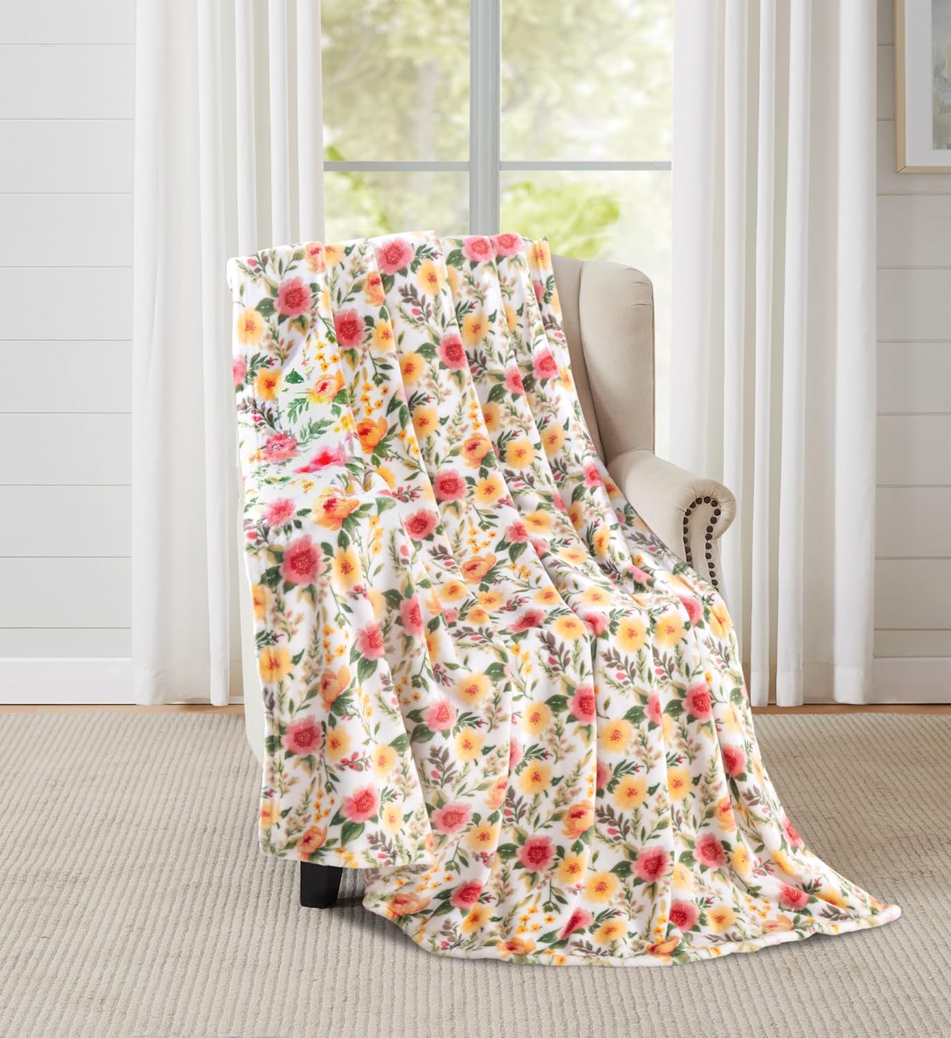 Luxe Blue Throw Pillow — 70" — Golden Meadow 12