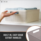 Boho Beige Storage Basket - View 4