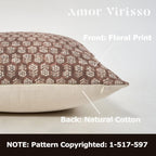 Farmhouse Beige Throw Pillow Cover — 18" - View 2