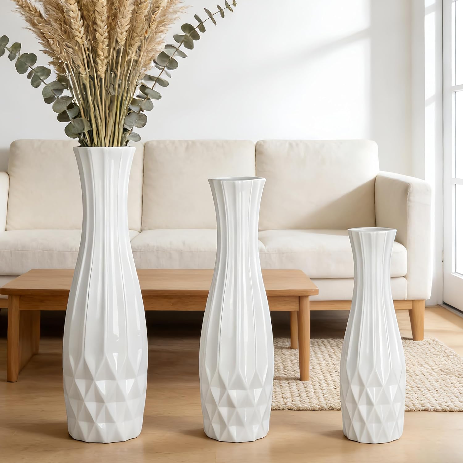 Ceramic Flower Vase — 24" - View 8