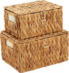 Boho Beige Storage Basket — 13" — 13"x10"x7"