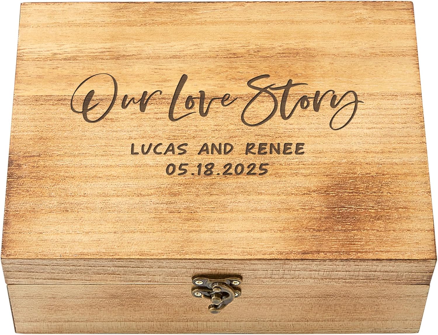 Personalized Wood Home Decor — Our Love Story