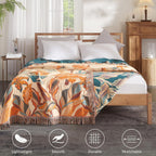 Boho Fabric Throw Pillow — 90" - View 5