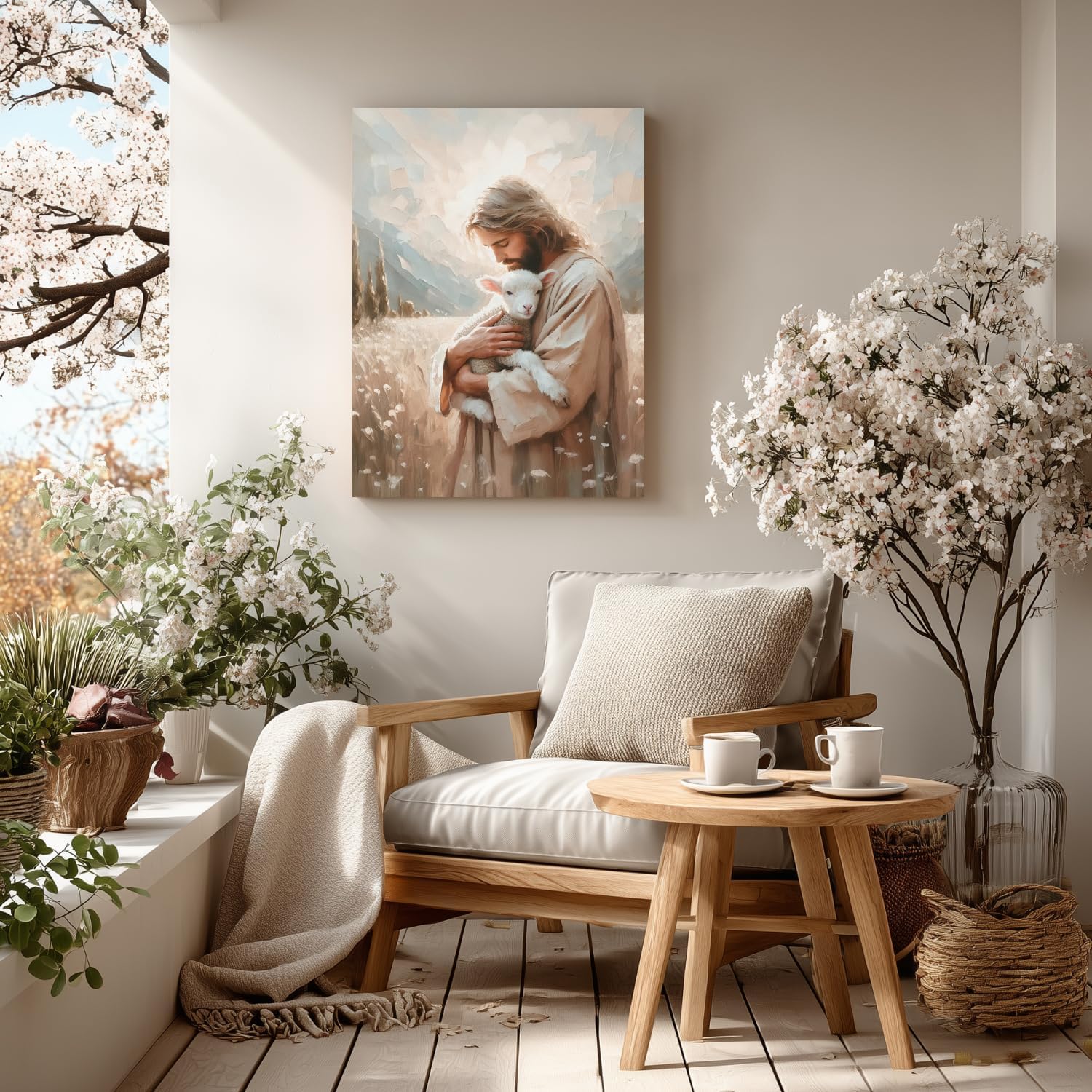 Framed Metal Wall Decor — 16" - View 2