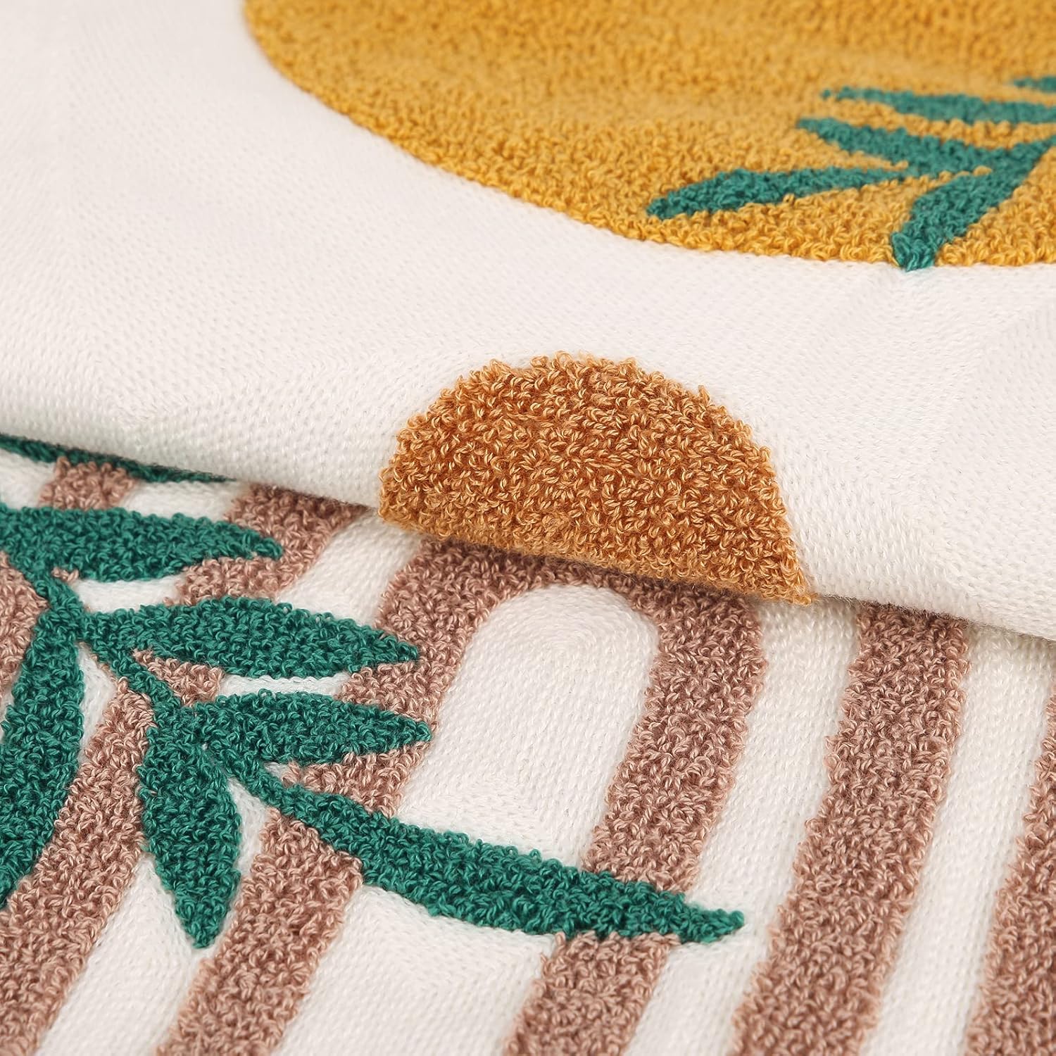 Lumbar Boho Fabric Pillow Cover — 20" - View 2