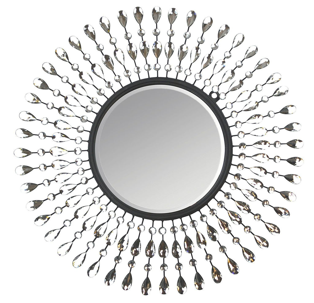 Metal Wall Mirror — 25"