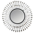 Metal Wall Mirror — 25"