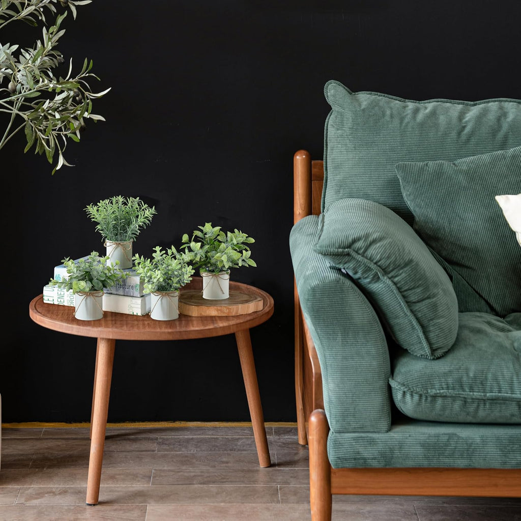 Farmhouse Black Artificial Plant — 6" - View 6