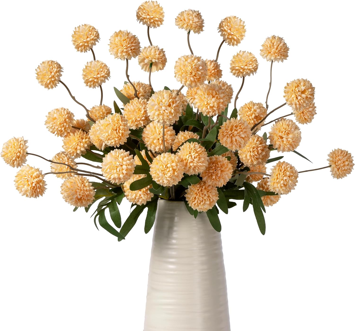 Blue Artificial Plant — Orange
