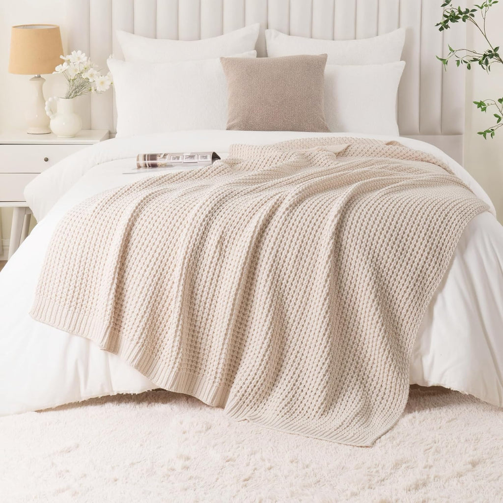 Beige Throw Pillow — 50" - View 8