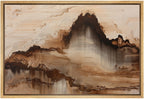 Framed Farmhouse Fabric Wall Art — 16"