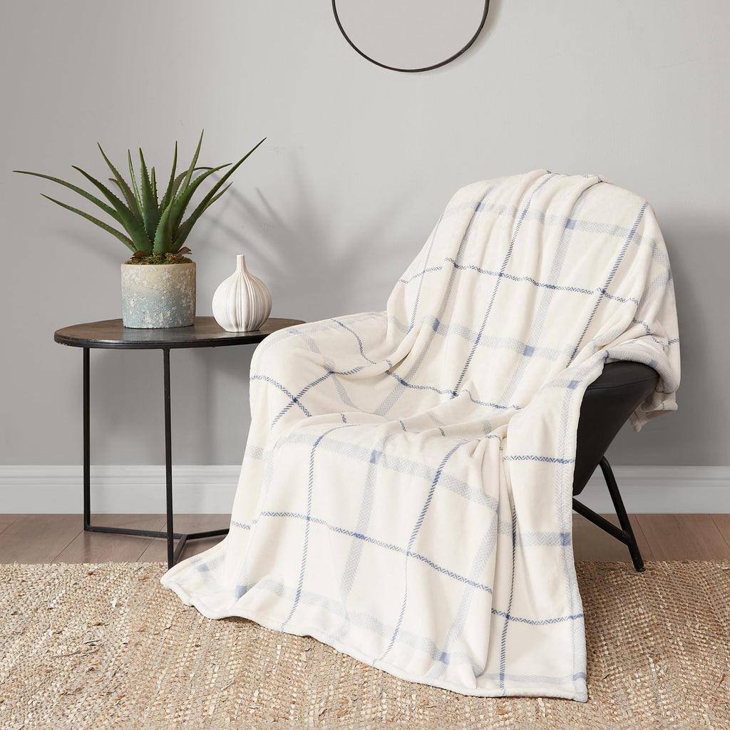 Beige Throw Pillow — 50"
