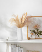 Modern Black Flower Vase — 8" - View 8