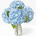 Blue Artificial Flowers — 21" — Blue