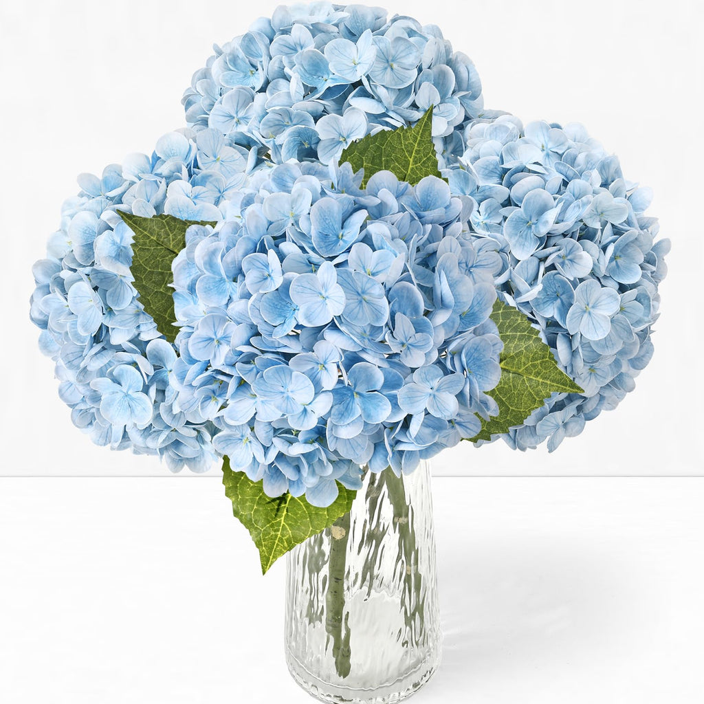 Blue Artificial Flowers — 21"