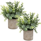 Wood Artificial Plant — 8.3"
