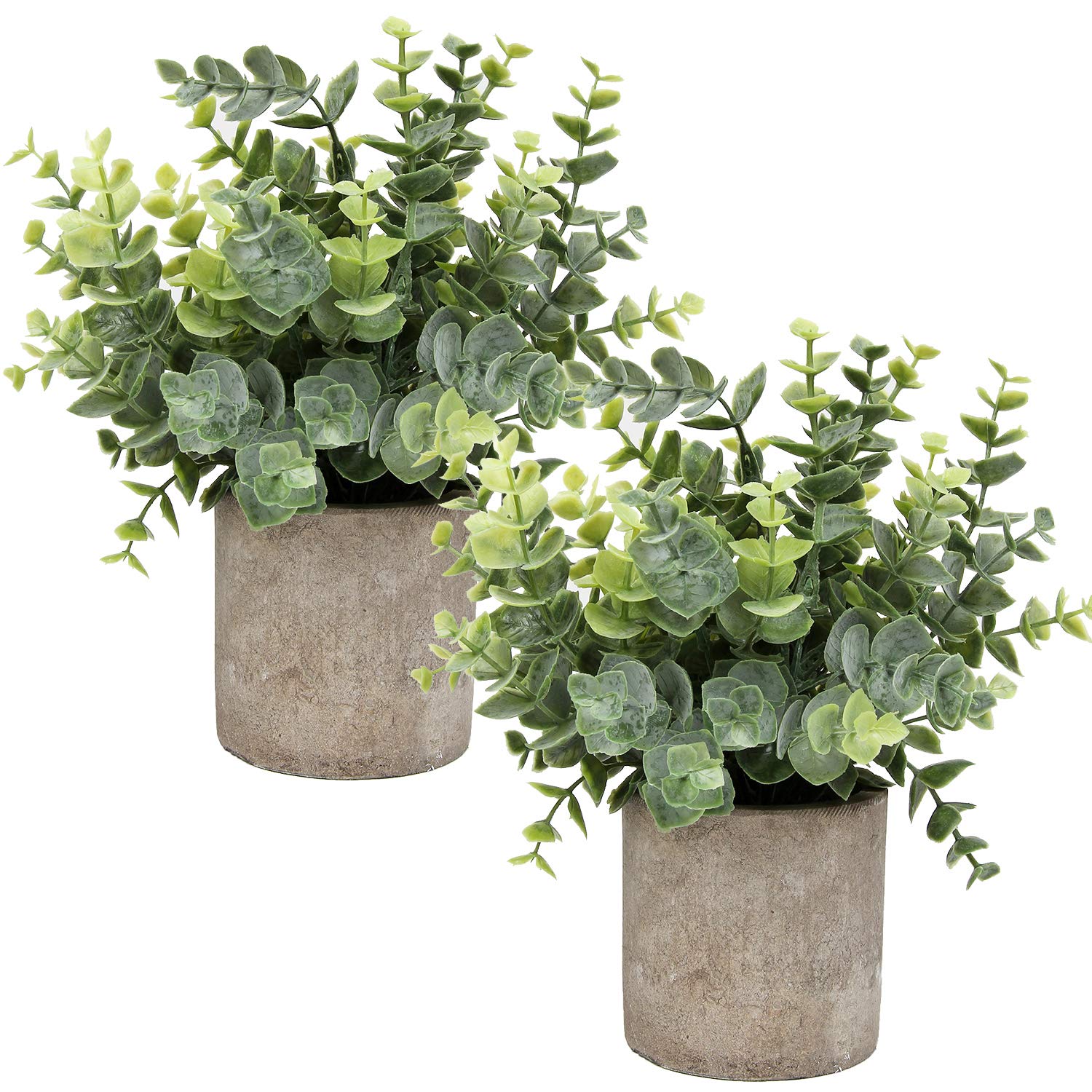 Wood Artificial Plant — 8.3"