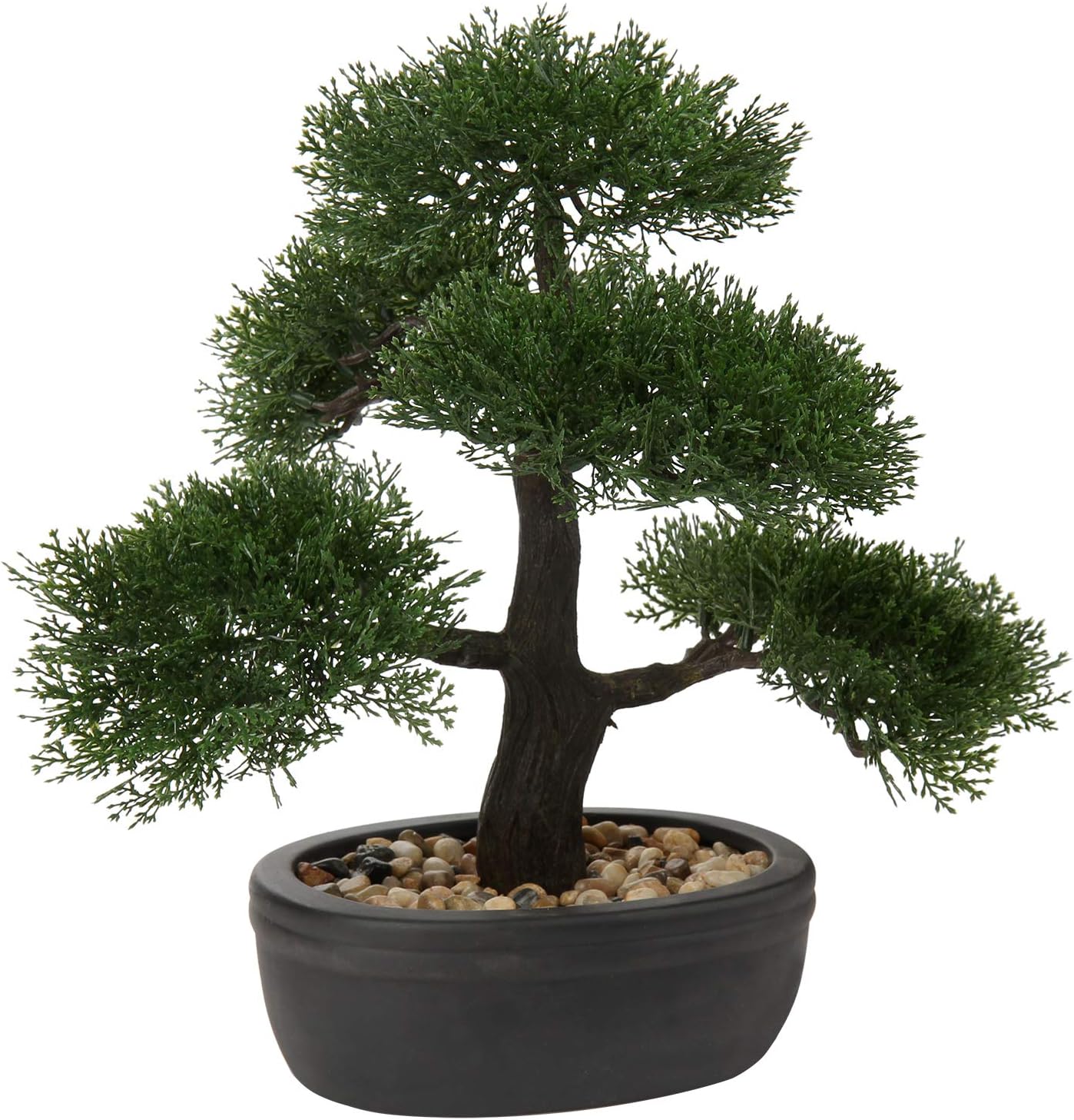 Farmhouse Ceramic Faux Plant — Large-Ficus