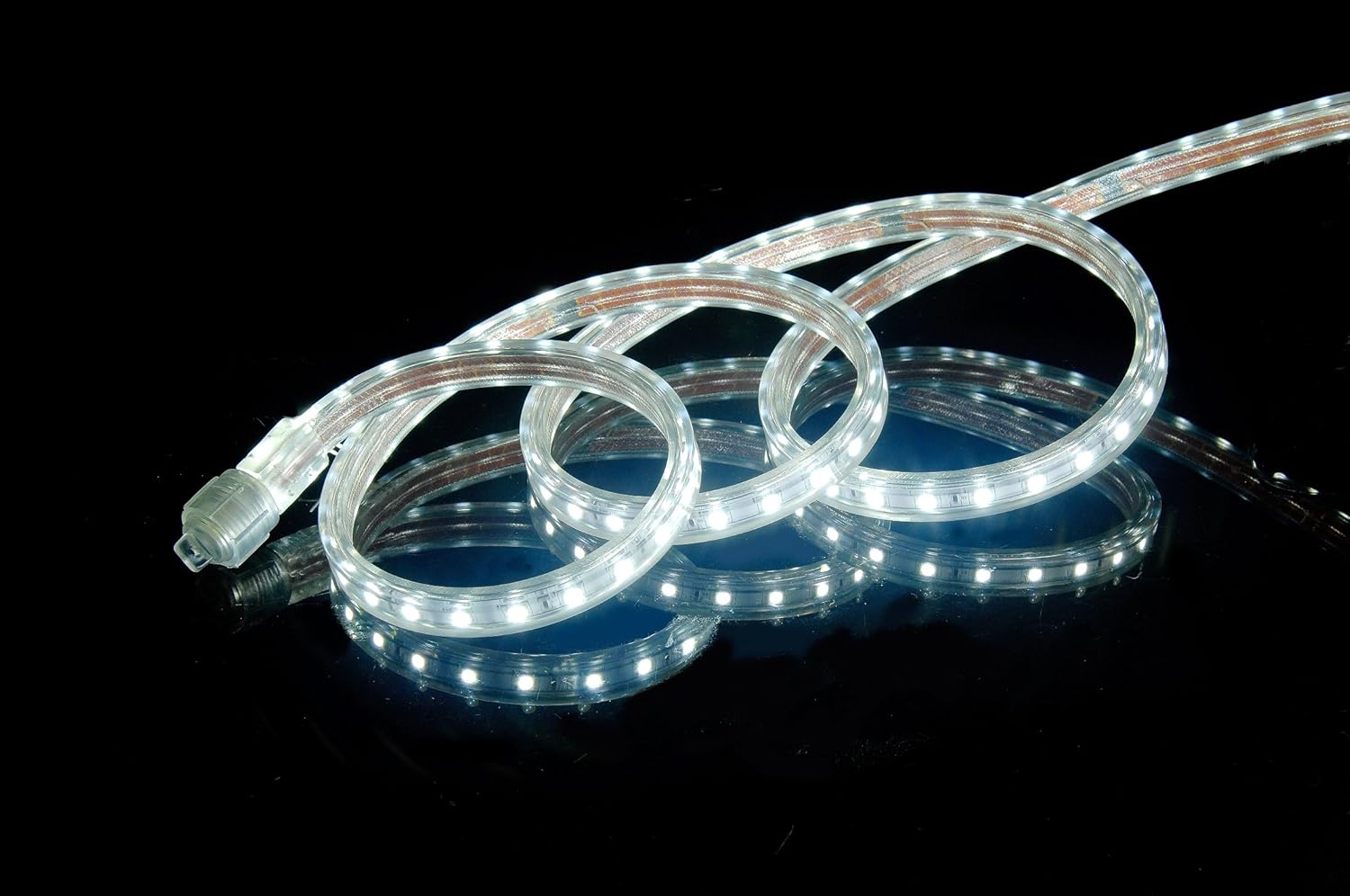 Color Changing Blue LED Strip Light — Pure White 6000K