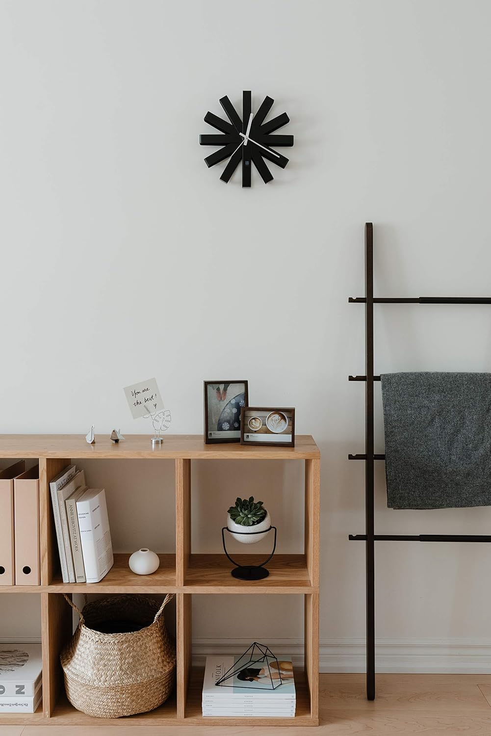 Battery Operated Modern Wall Clock — 12" - View 8