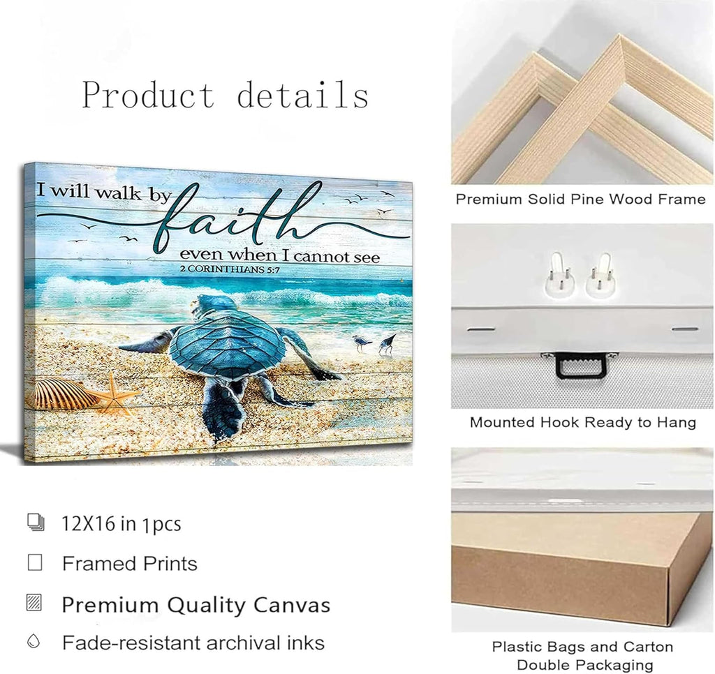 Metal Canvas Wall Art — 16" - View 2