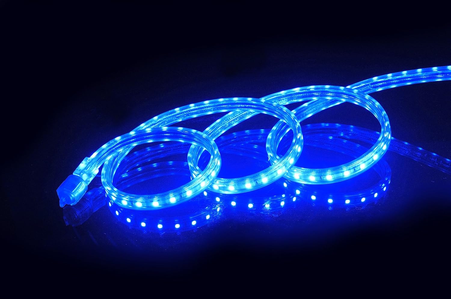 Color Changing Blue LED Strip Light — Blue