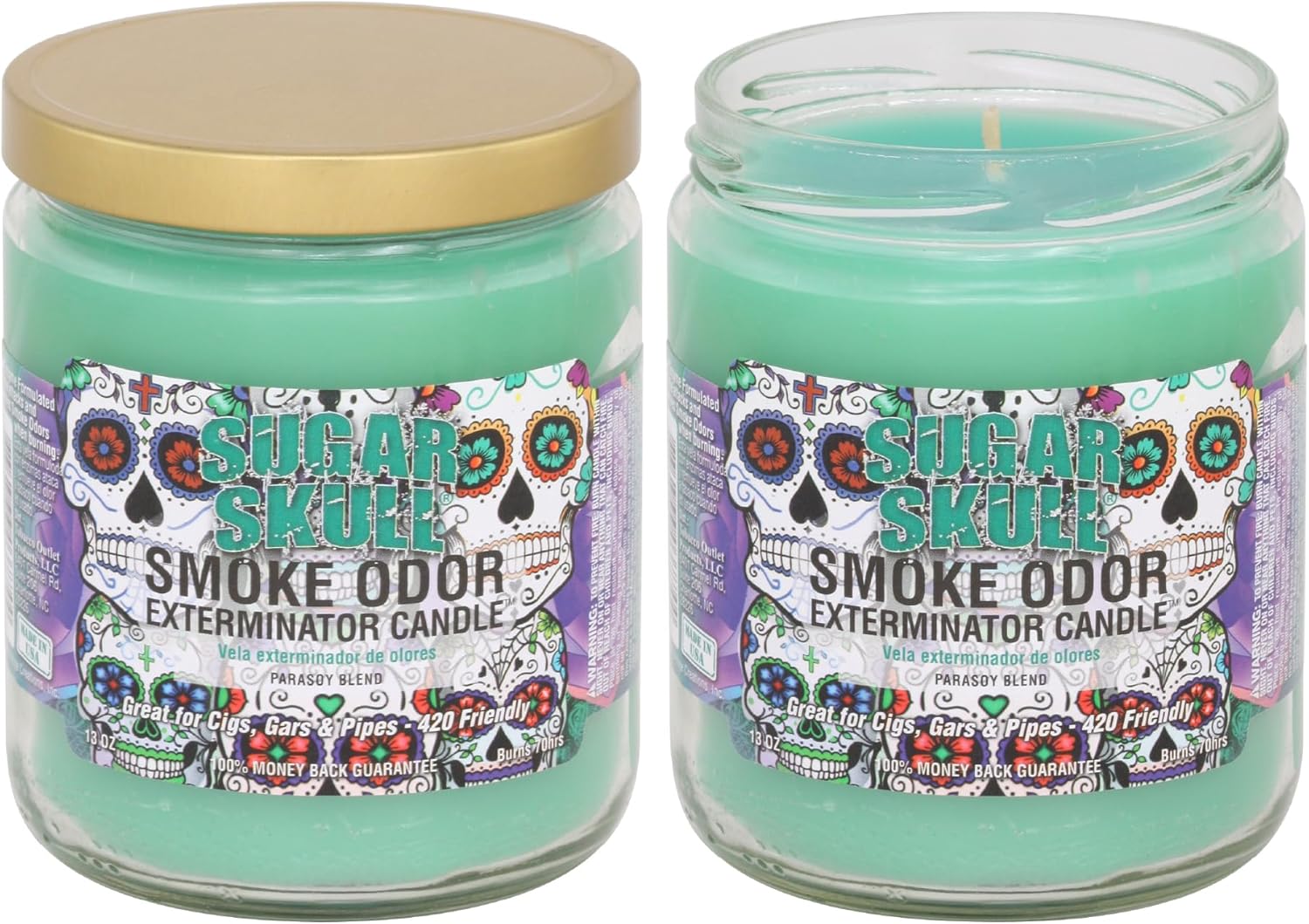 Wax Candle — 2 Pack