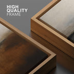 Framed Luxe Fabric Wall Art — 24" - View 5