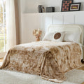 Oversized Luxe Beige Throw Pillow — 60" — Marbled Beige
