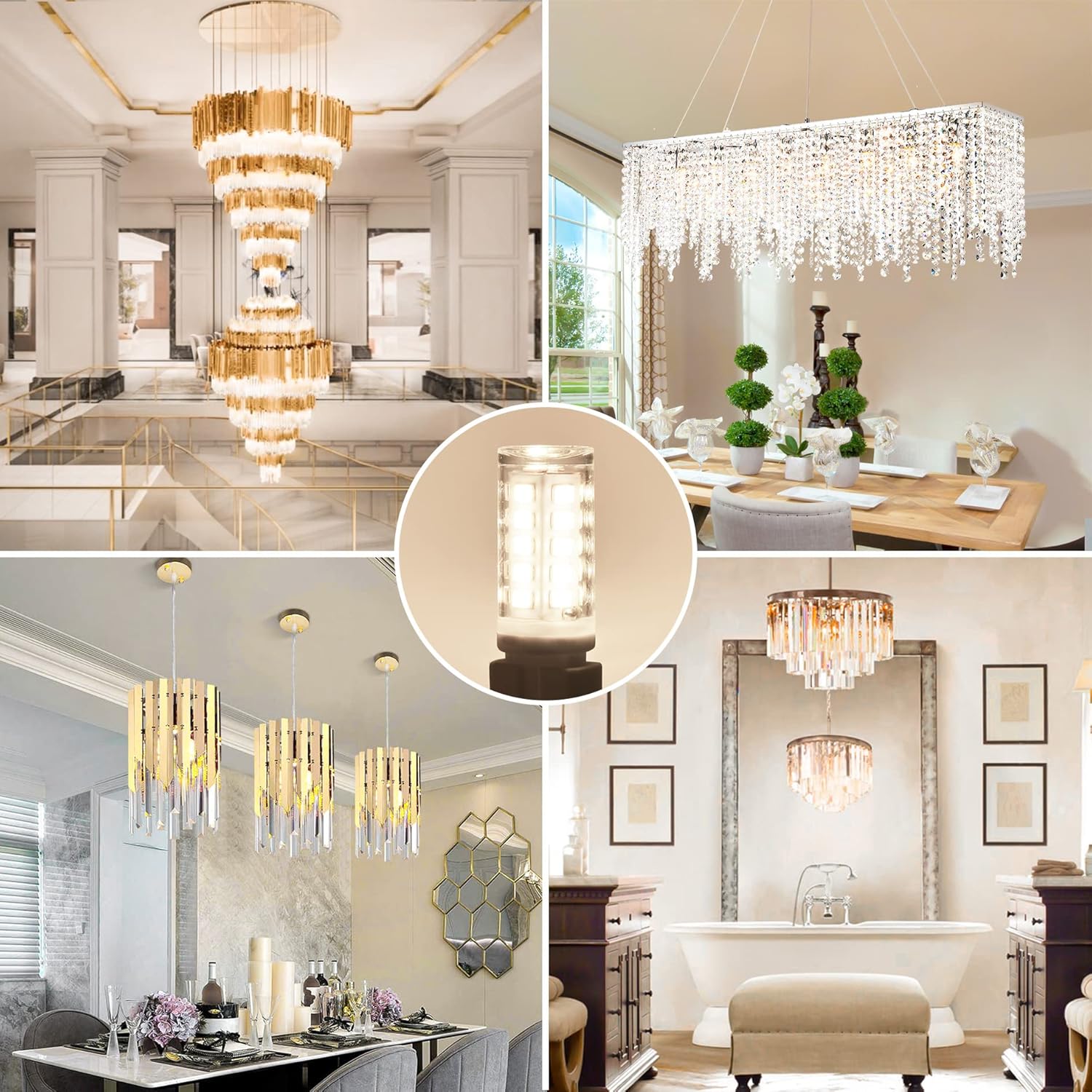 Dimmable Ceramic LED Bulb — Set of 1 - View 7