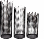 Modern Black Candle — Set of 3 - View 3